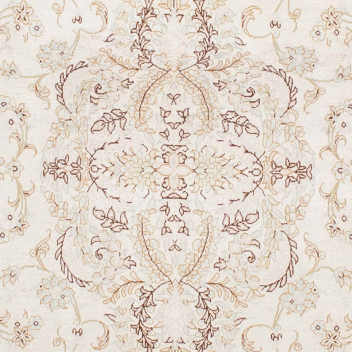 Tapis persan - Ghom - 147 x 99 cm - beige