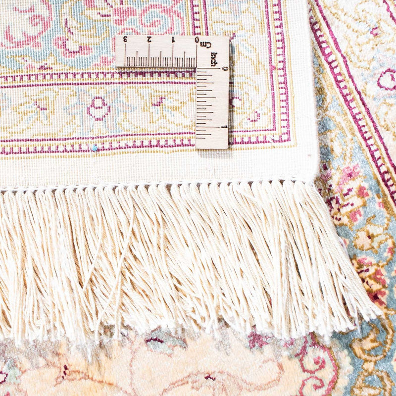 Tapis persan - Ghom - 143 x 103 cm - beige