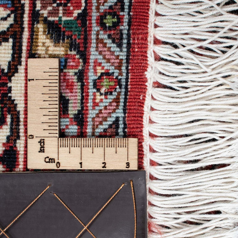 Tapis persan - Bidjar - 210 x 135 cm - rouge clair