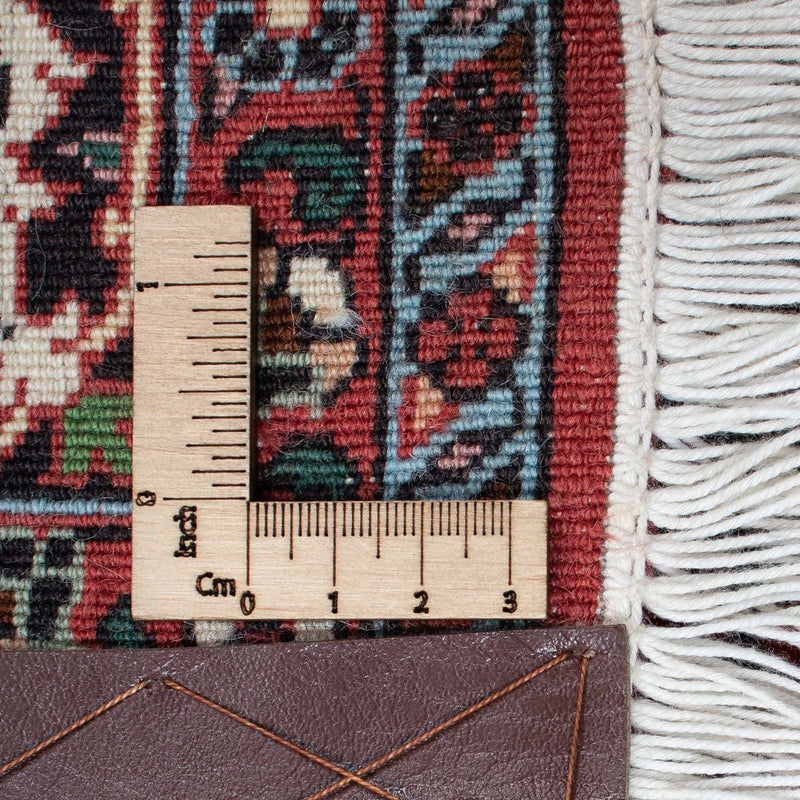 Tapis persan - Bidjar - 210 x 131 cm - rouge clair