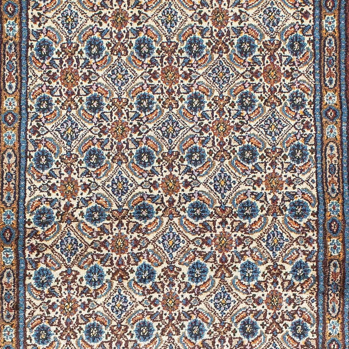 Tapis de couloir Tapis persan - Nomadic - 192 x 80 cm - beige