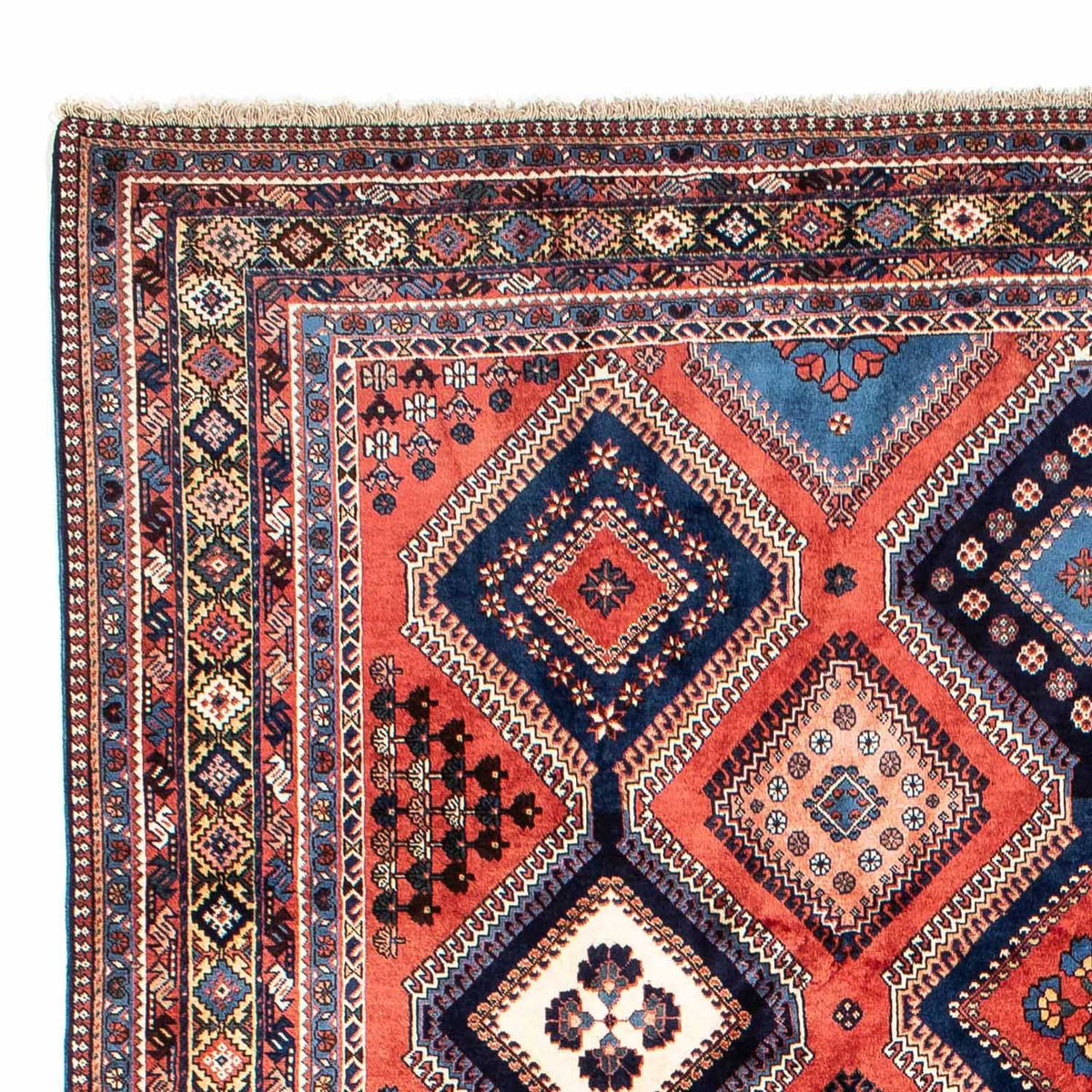 Tapis persan - Nomadic - 340 x 253 cm - rouge