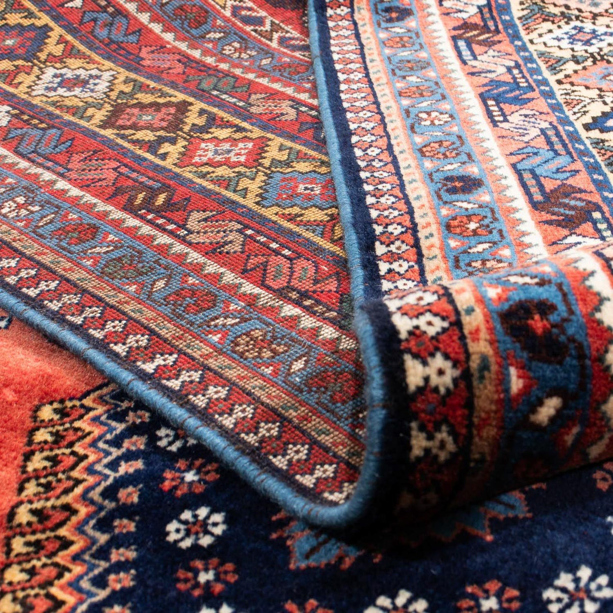 Tapis persan - Nomadic - 340 x 253 cm - rouge