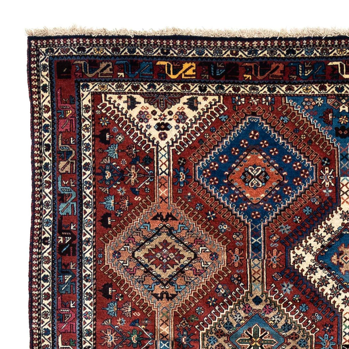 Tapis persan - Nomadic - 310 x 200 cm - marron