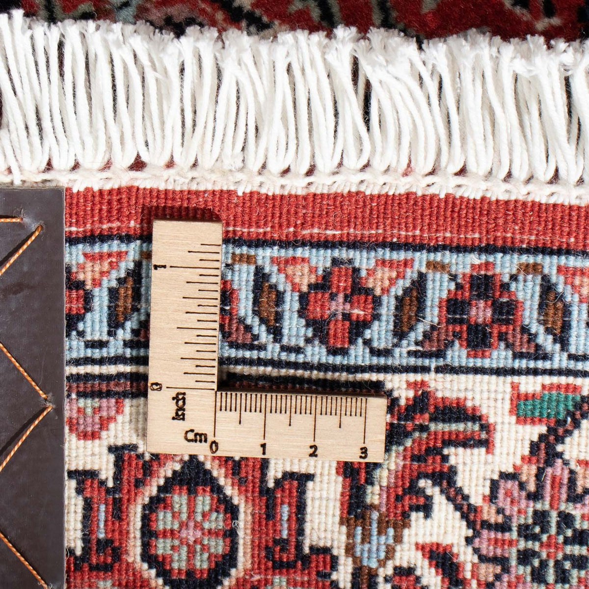 Tapis de couloir Tapis persan - Bidjar - 217 x 73 cm - bleu foncé