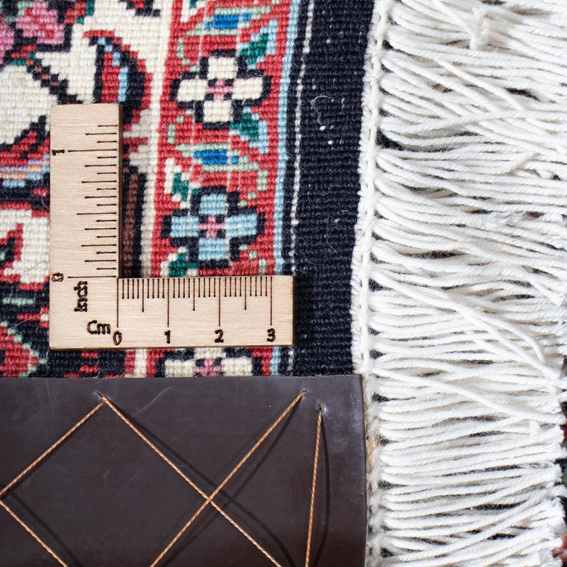 Tapis de couloir Tapis persan - Bidjar - 194 x 72 cm - bleu foncé