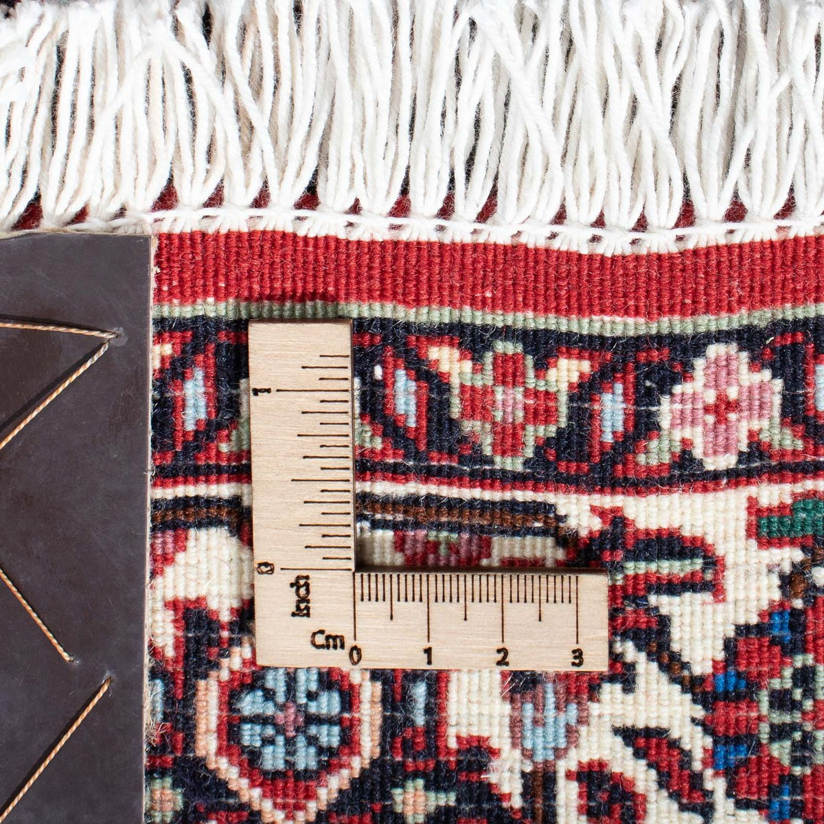 Tapis de couloir Tapis persan - Bidjar - 198 x 73 cm - rouge