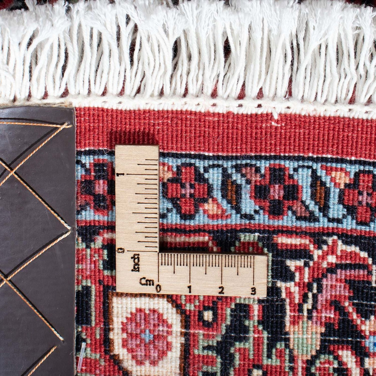 Tapis de couloir Tapis persan - Bidjar - 207 x 73 cm - rouge