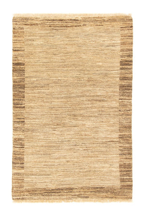 Tapis Gabbeh - Indus - 152 x 99 cm - beige