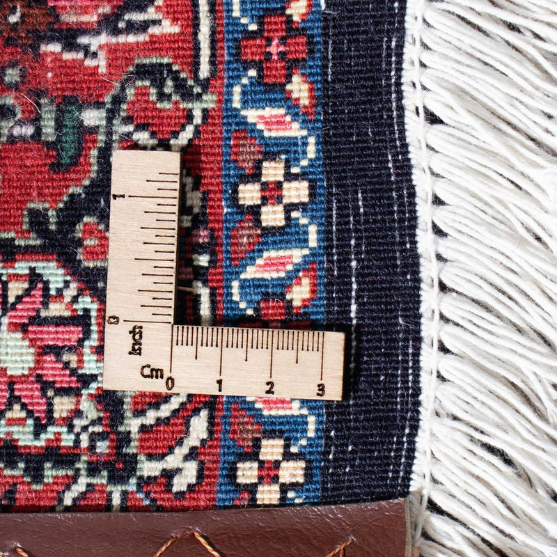 Tapis de couloir Tapis persan - Bidjar - 300 x 84 cm - bleu foncé