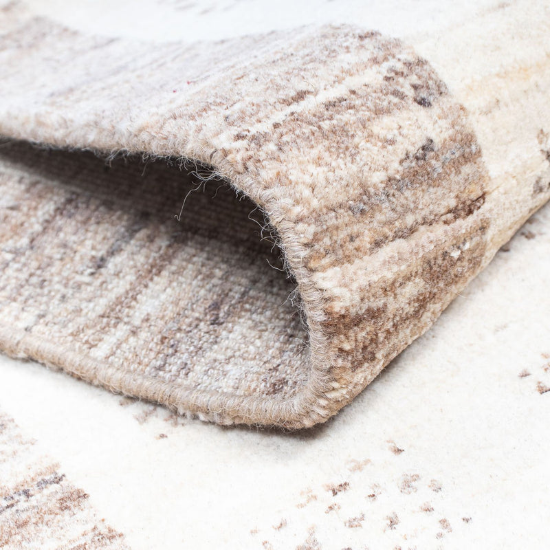 Tapis de couloir Tapis Gabbeh - Loribaft Persan - 295 x 79 cm - beige