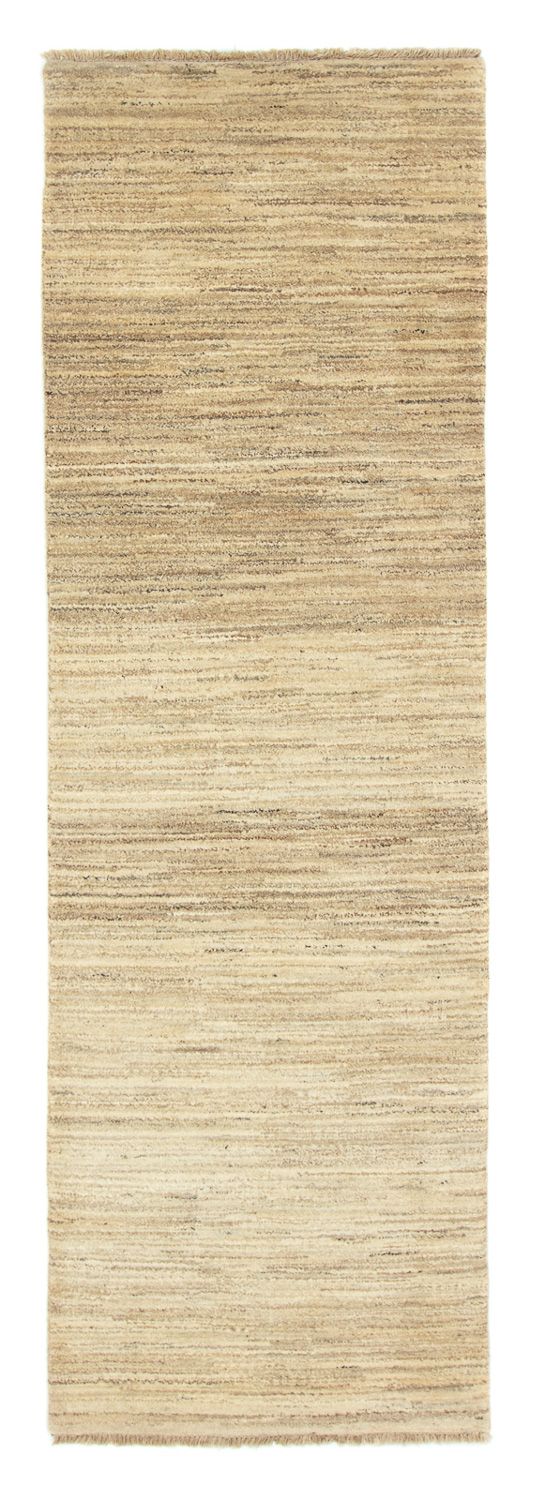 Tapis de couloir Tapis Gabbeh - Indus - 254 x 78 cm - beige