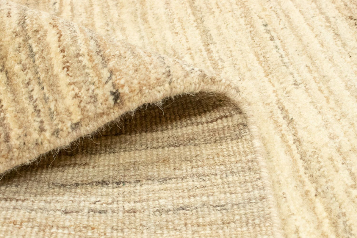 Tapis de couloir Tapis Gabbeh - Indus - 254 x 78 cm - beige