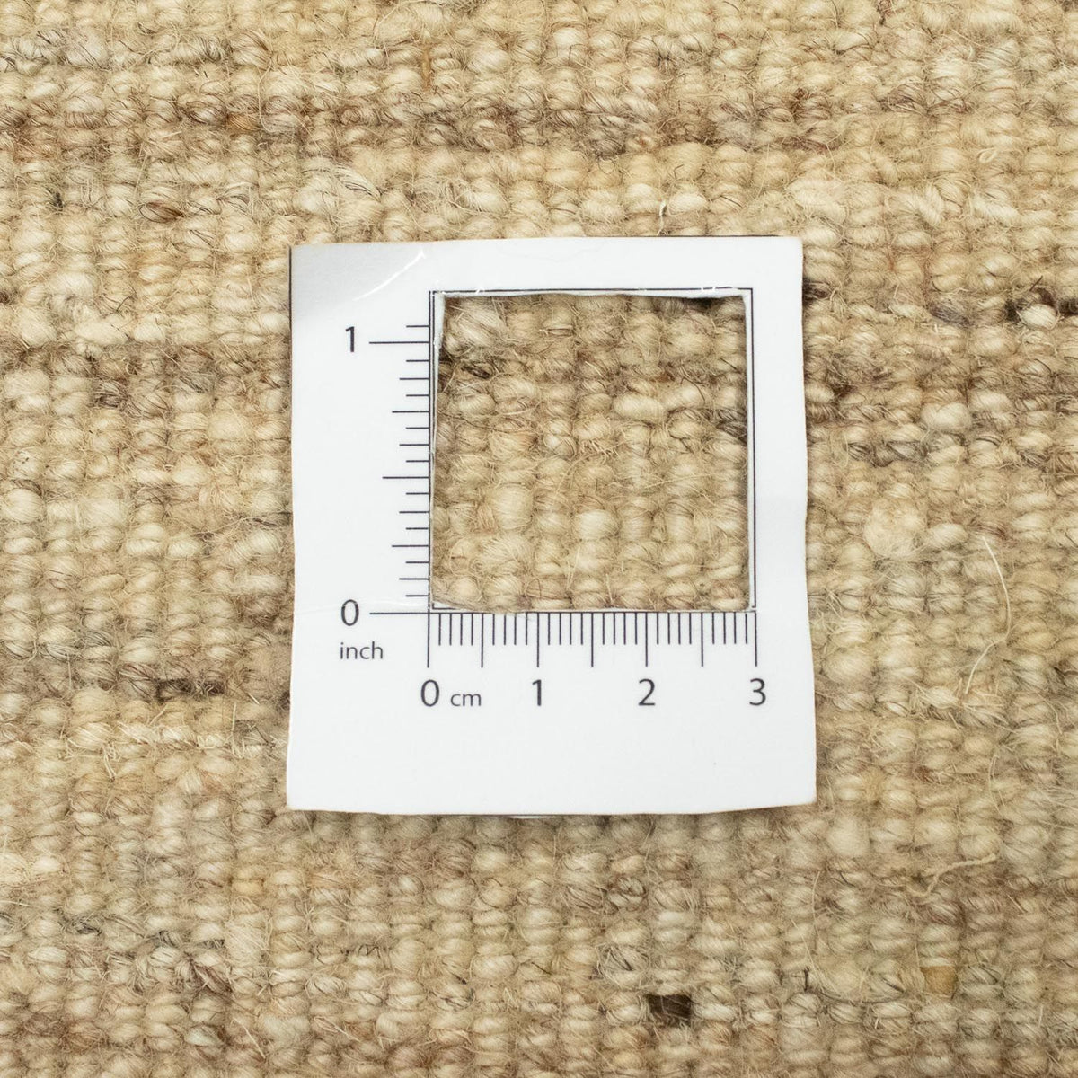 Tapis de couloir Tapis Gabbeh - Indus - 254 x 78 cm - beige