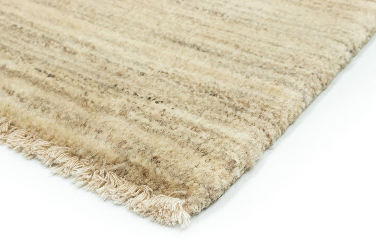 Tapis de couloir Tapis Gabbeh - Indus - 187 x 62 cm - beige