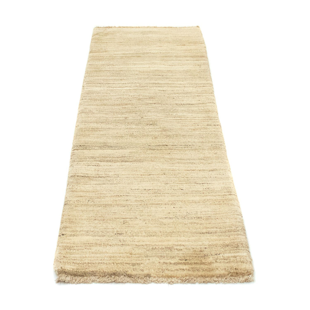 Tapis de couloir Tapis Gabbeh - Indus - 187 x 62 cm - beige
