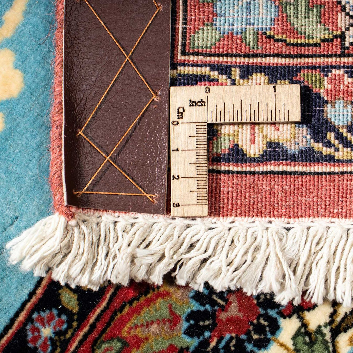 Tapis persan - Ghom - 203 x 138 cm - rouge