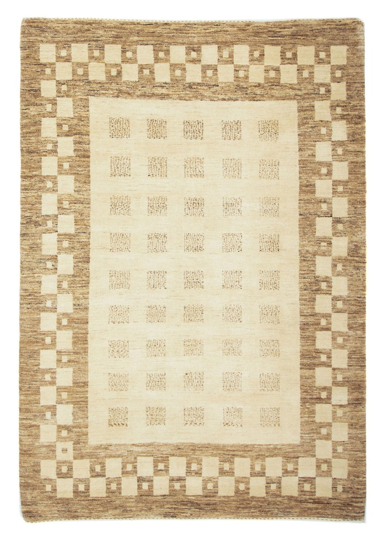 Tapis Gabbeh - Indus - 242 x 169 cm - beige