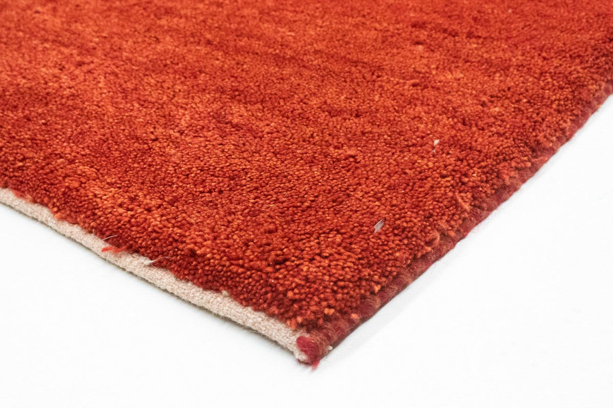 Tapis de couloir Tapis Gabbeh - Persan - 206 x 85 cm - rouge