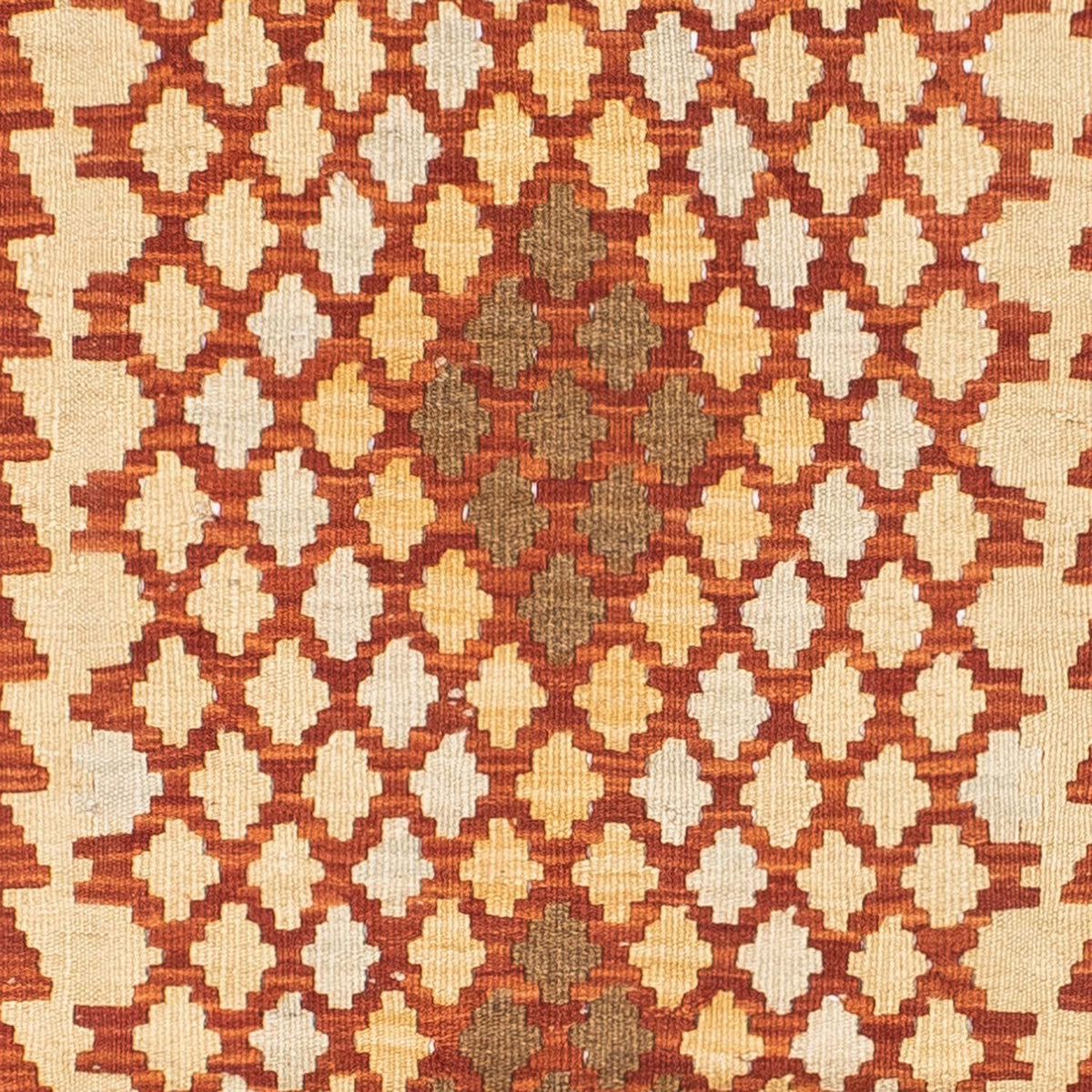 Tapis de couloir Tapis Kelim - Oriental - 197 x 79 cm - beige