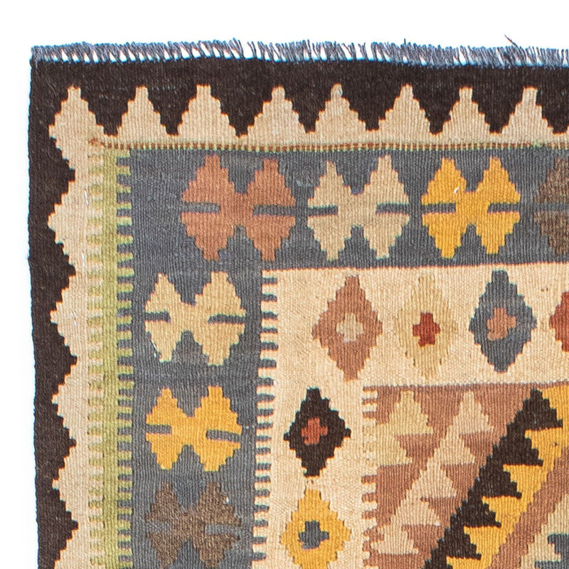 Tapis de couloir Tapis Kelim - Oriental - 208 x 82 cm - beige