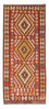 Tapis de couloir Tapis Kelim - Oriental - 189 x 78 cm - rouge foncé