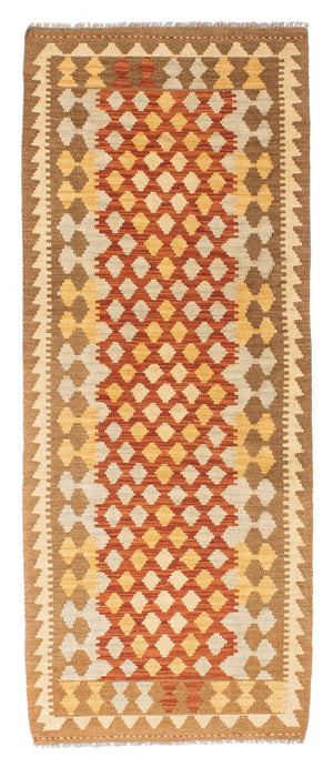 Tapis de couloir Tapis Kelim - Oriental - 191 x 74 cm - marron clair