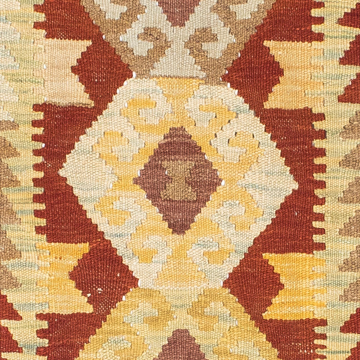 Tapis de couloir Tapis Kelim - Oriental - 192 x 72 cm - marron clair