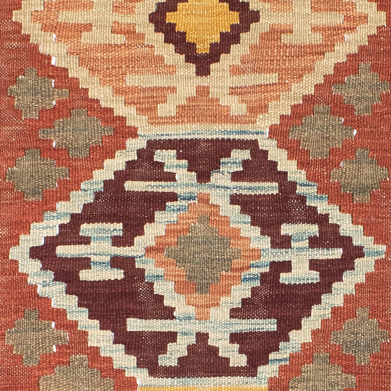 Tapis de couloir Tapis Kelim - Oriental - 193 x 75 cm - marron