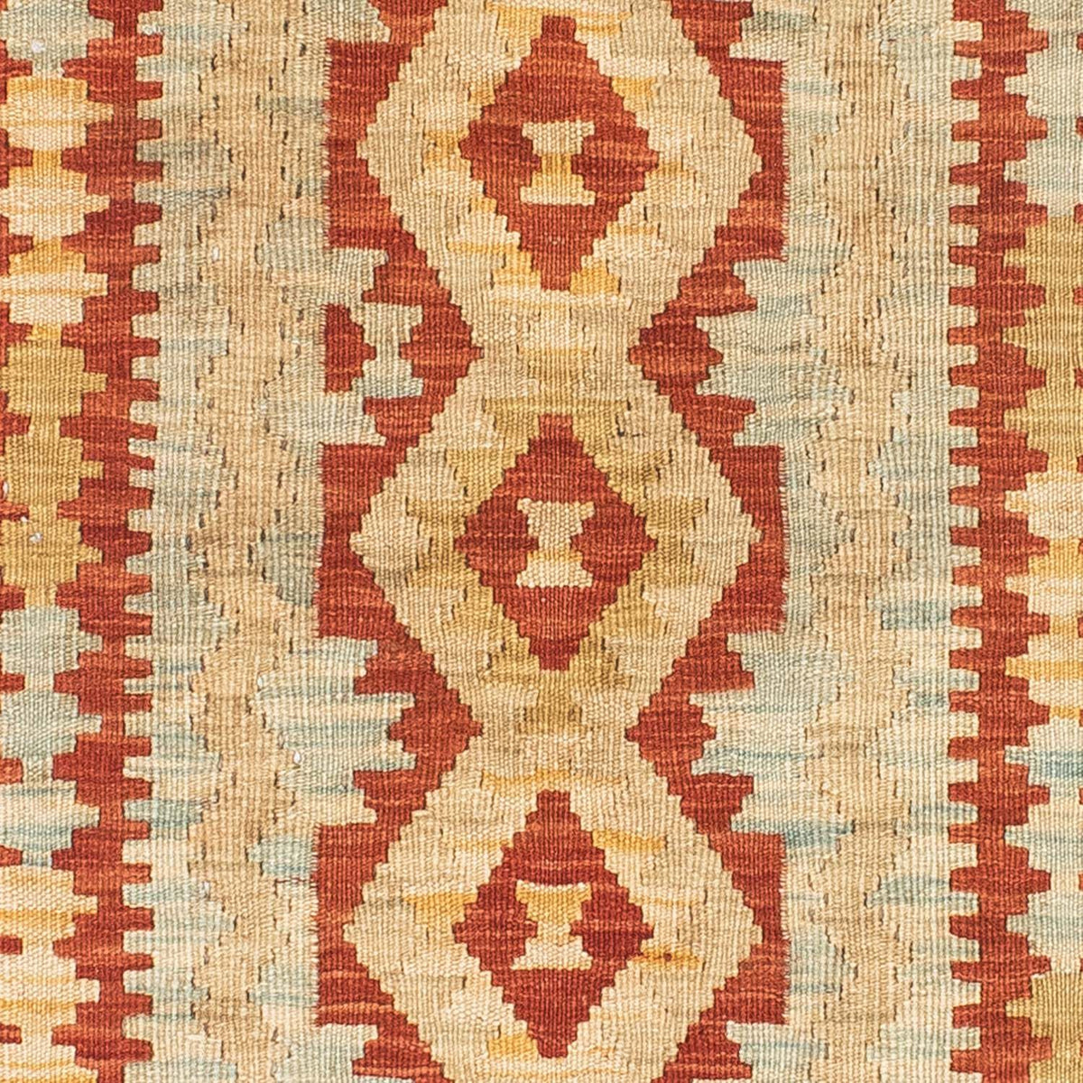 Tapis de couloir Tapis Kelim - Oriental - 200 x 85 cm - beige