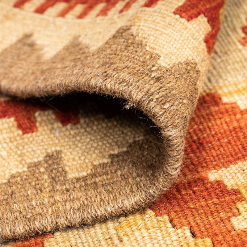 Tapis de couloir Tapis Kelim - Oriental - 200 x 85 cm - beige