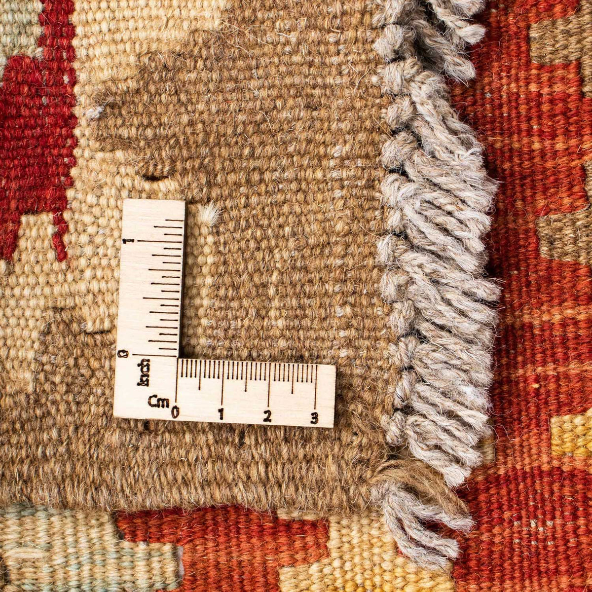 Tapis de couloir Tapis Kelim - Oriental - 200 x 85 cm - beige