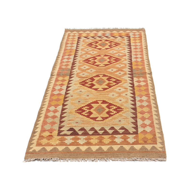 Tapis de couloir Tapis Kelim - Oriental - 189 x 75 cm - marron clair