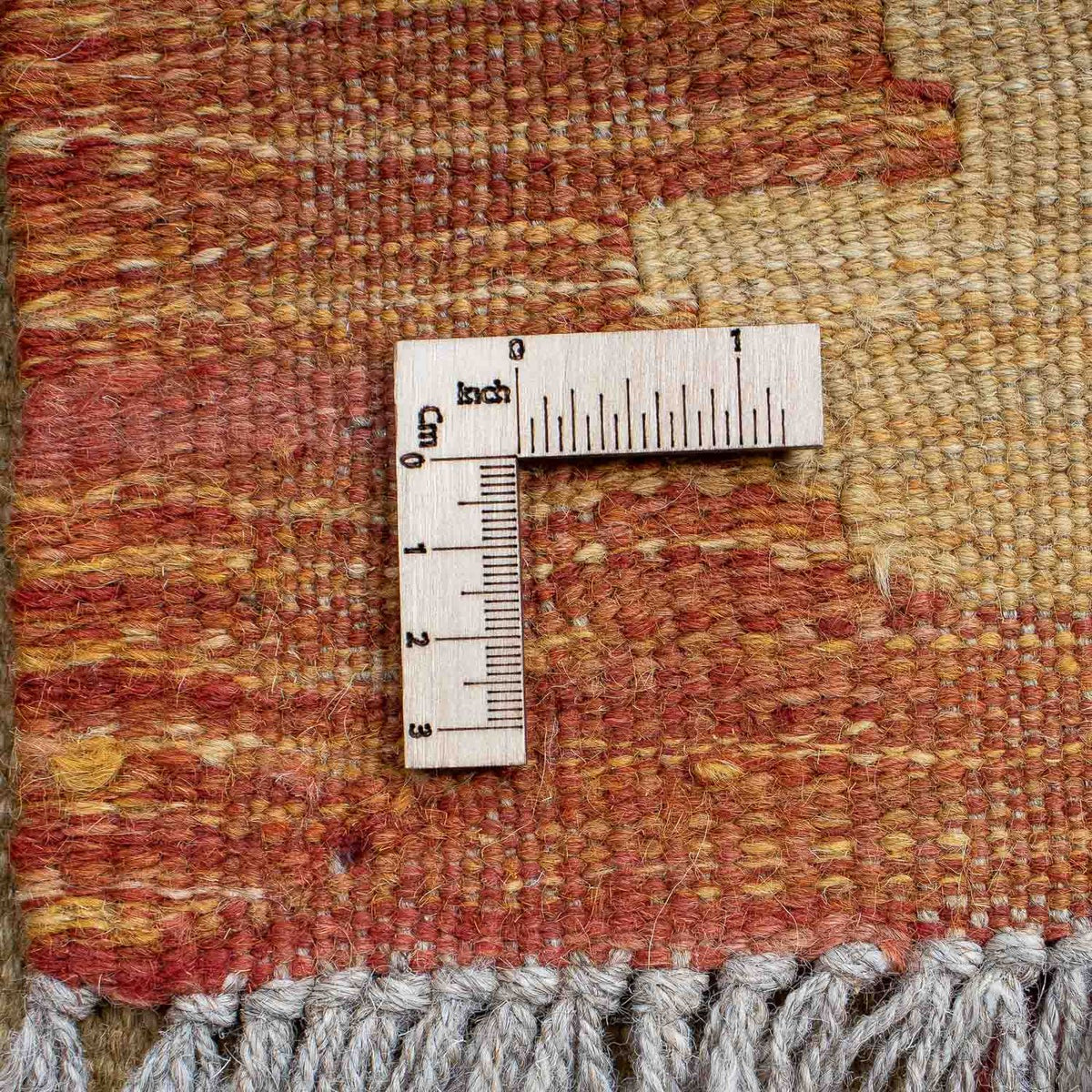 Tapis Kelim - Oriental - 200 x 145 cm - rouille