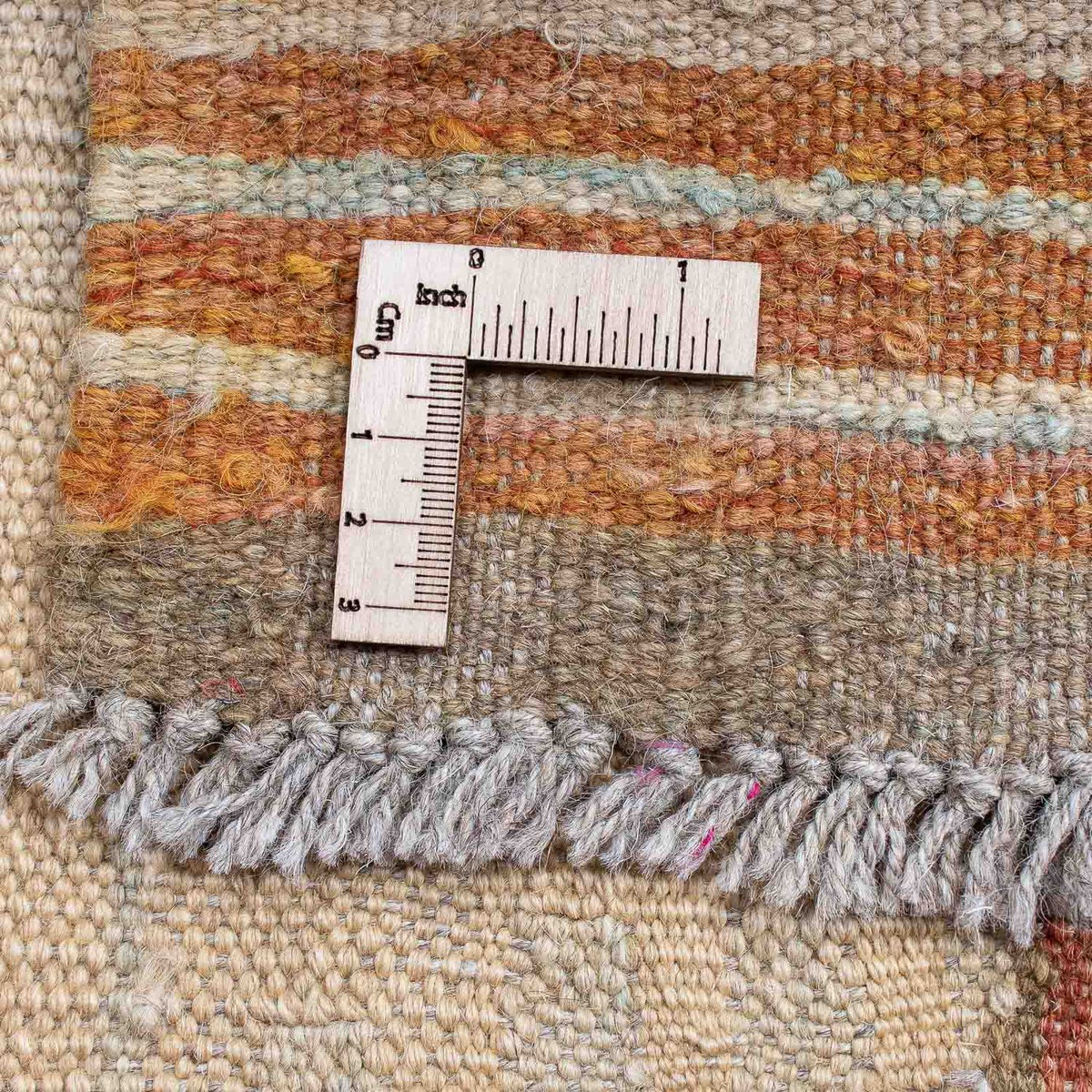 Tapis Kelim - Oriental - 199 x 151 cm - multicolore