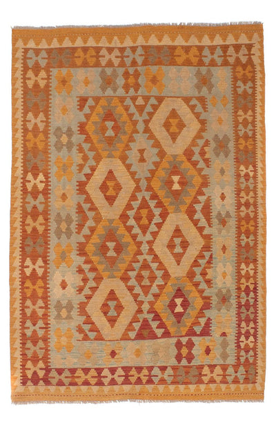 Kilim de Fars 141x206cm - multicolore