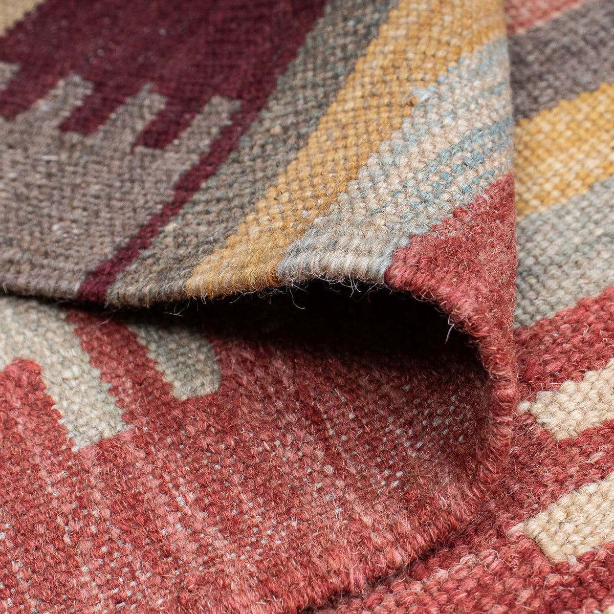 Tapis Kelim - Oriental - 202 x 142 cm - multicolore