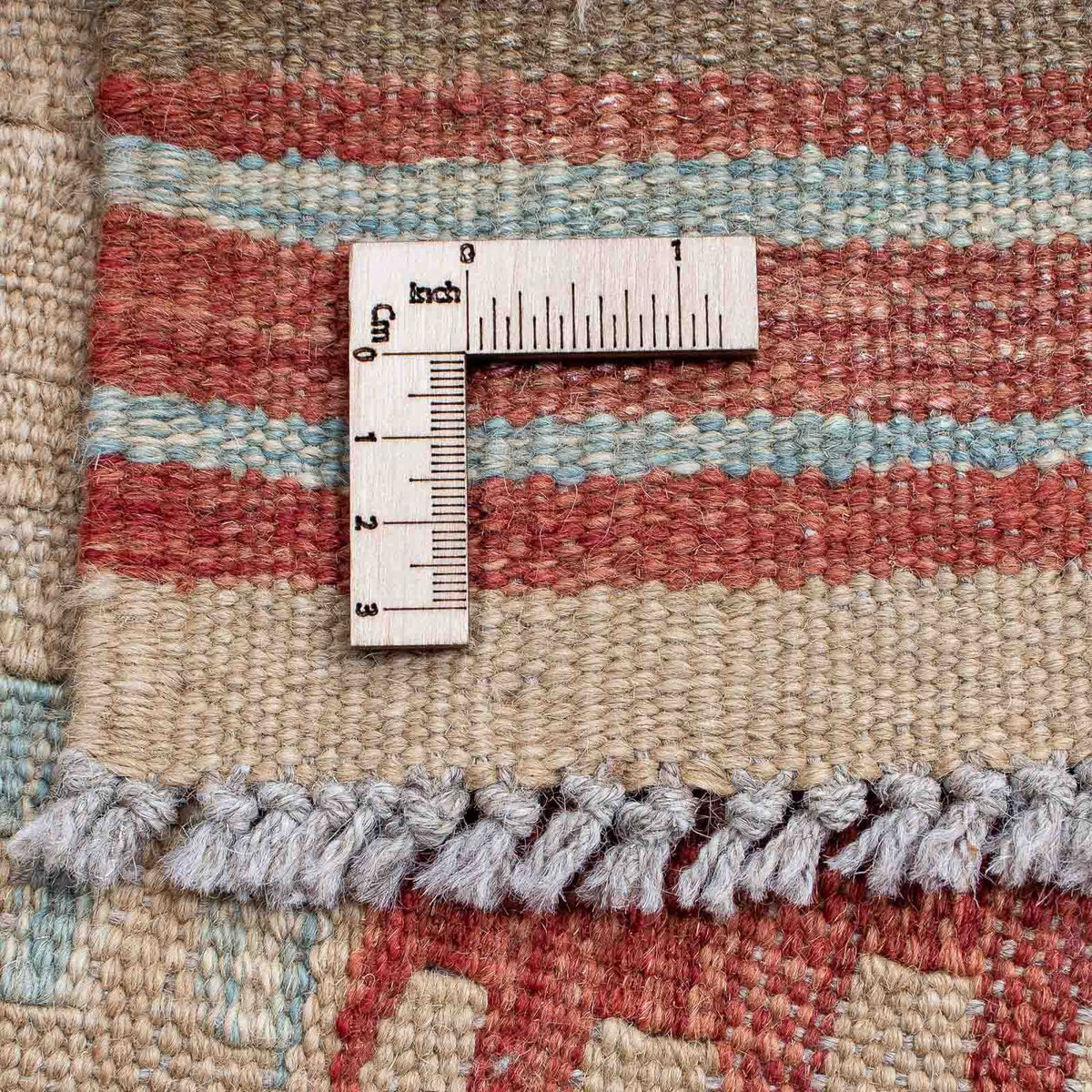 Tapis Kelim - Oriental - 196 x 152 cm - multicolore