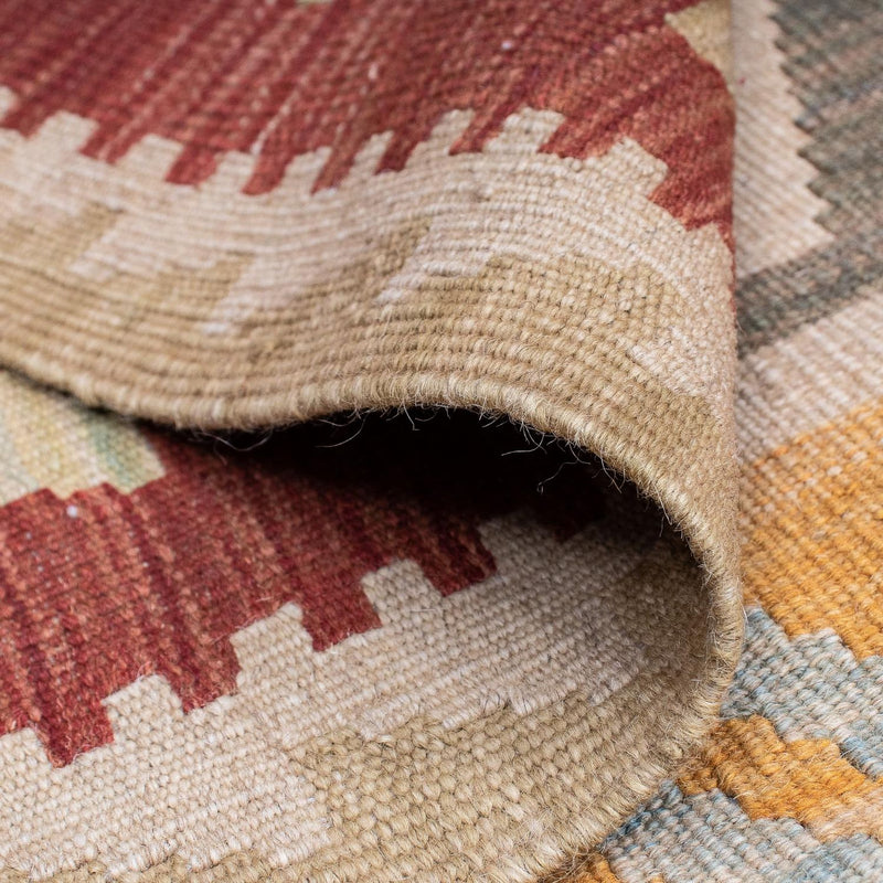 Tapis Kelim - Oriental - 195 x 146 cm - multicolore