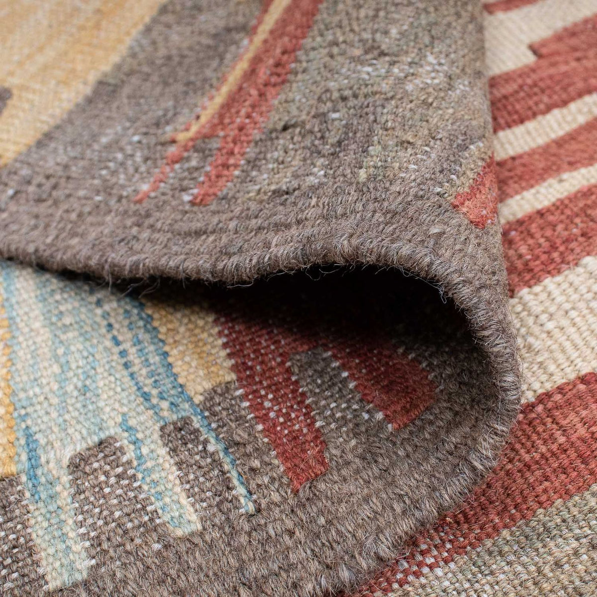 Tapis Kelim - Oriental - 190 x 146 cm - multicolore