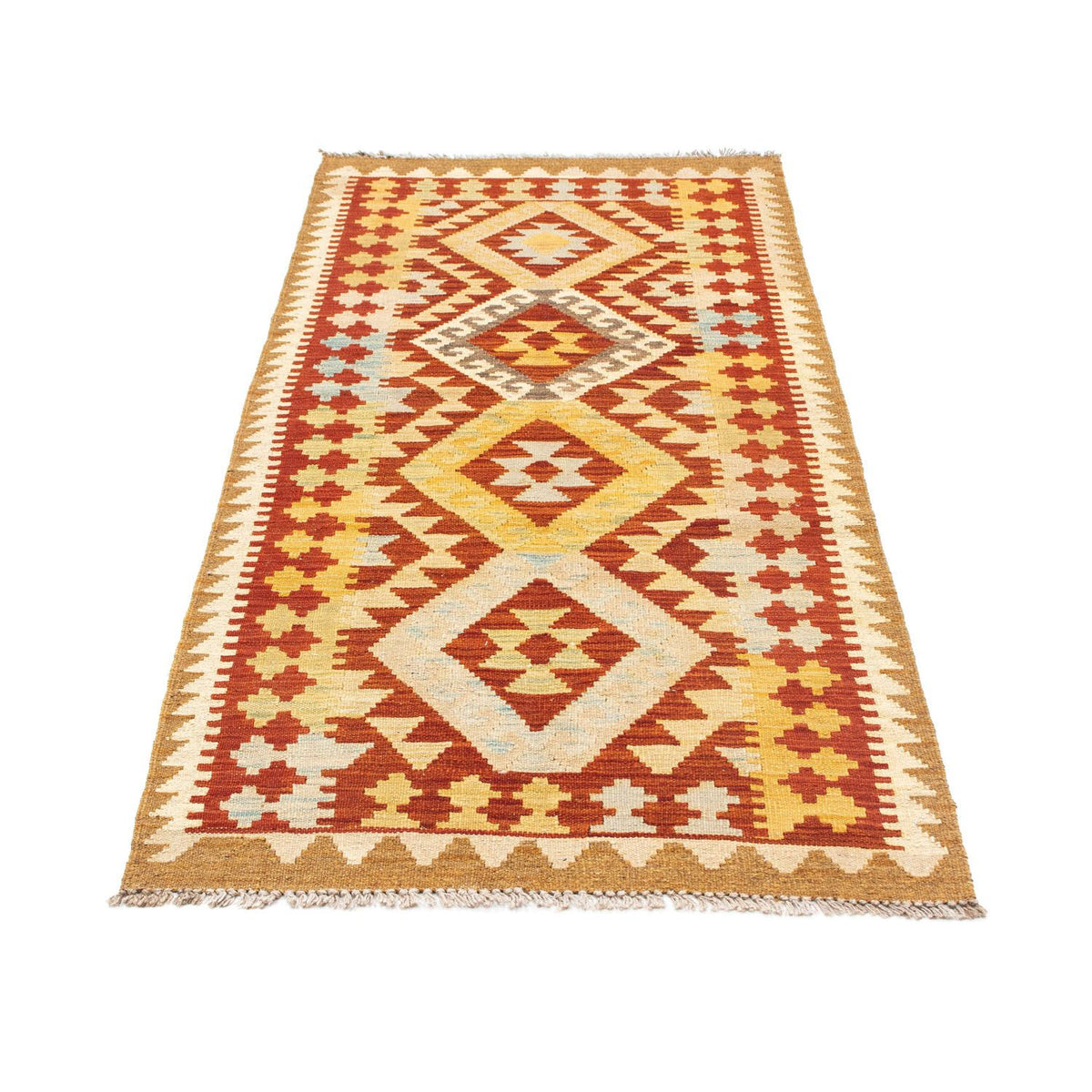 Tapis de couloir Tapis Kelim - Oriental - 183 x 80 cm - beige