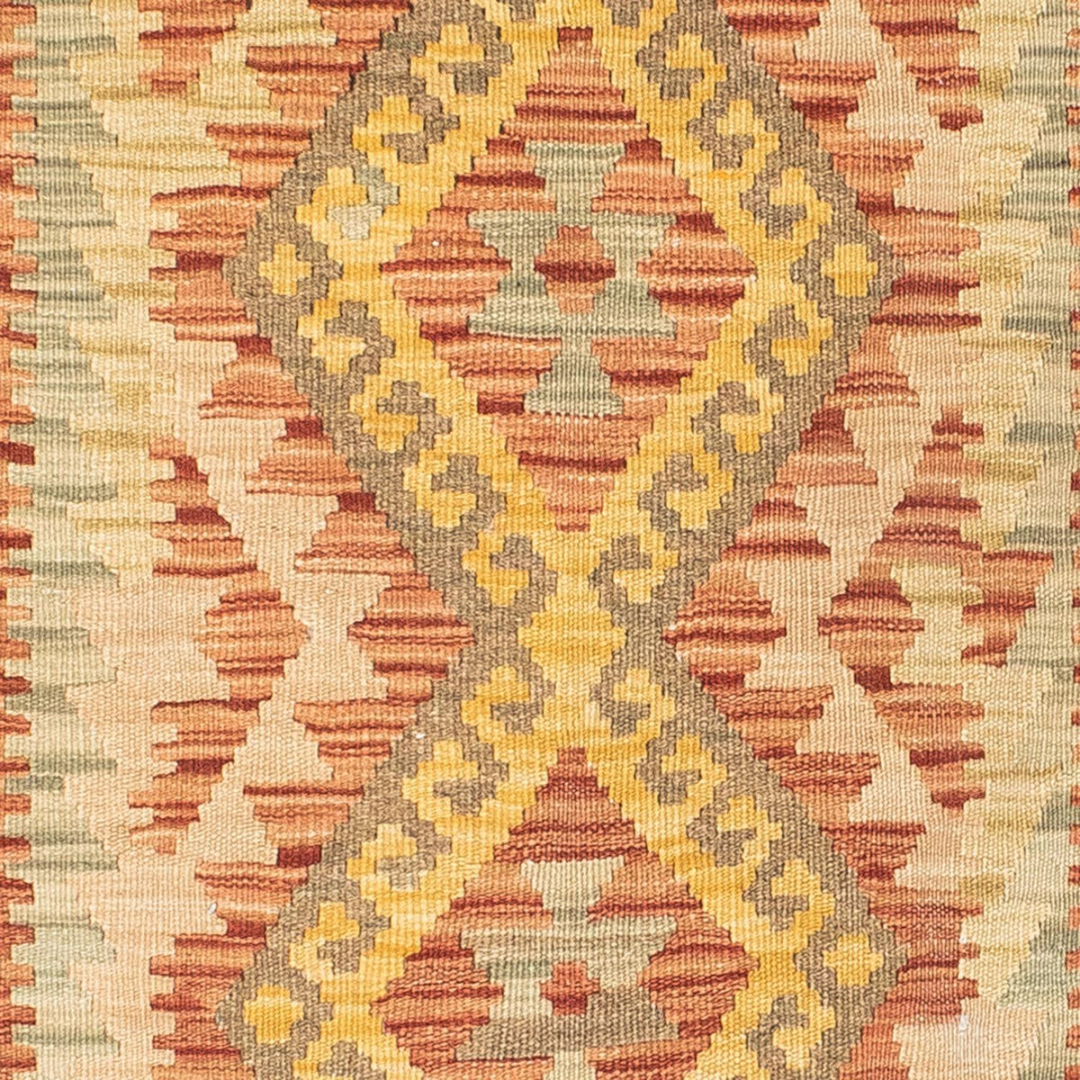 Tapis de couloir Tapis Kelim - Oriental - 197 x 72 cm - beige
