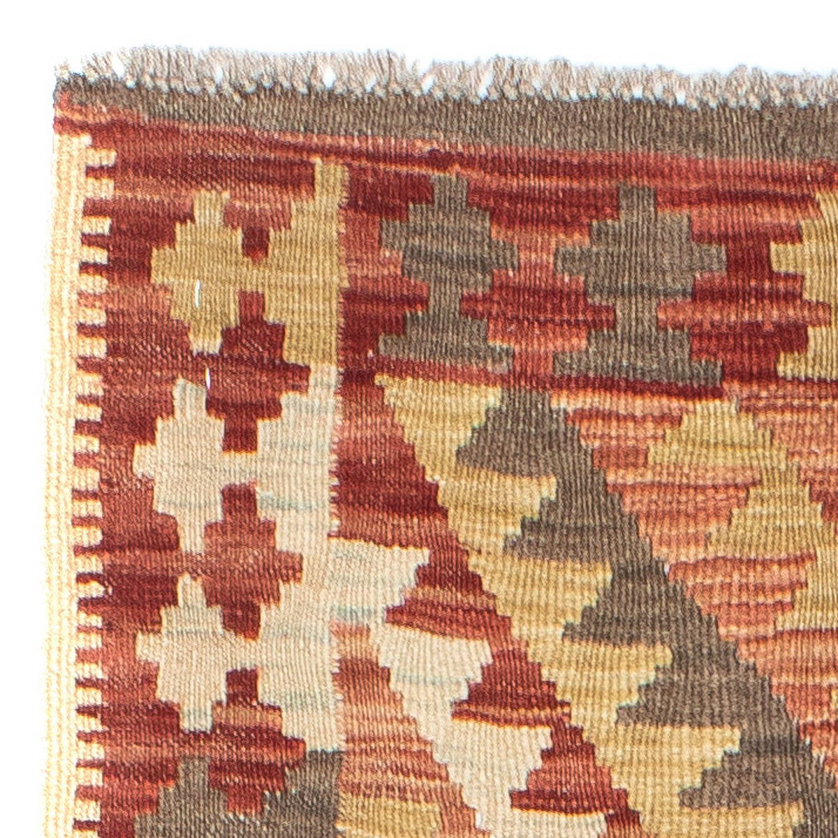 Tapis de couloir Tapis Kelim - Oriental - 190 x 73 cm - multicolore