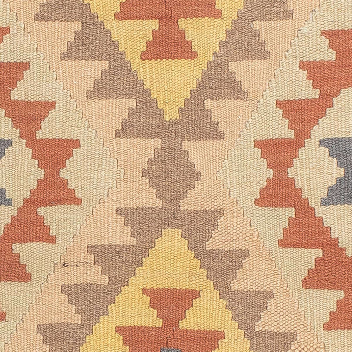 Tapis de couloir Tapis Kelim - Splash - 200 x 62 cm - multicolore