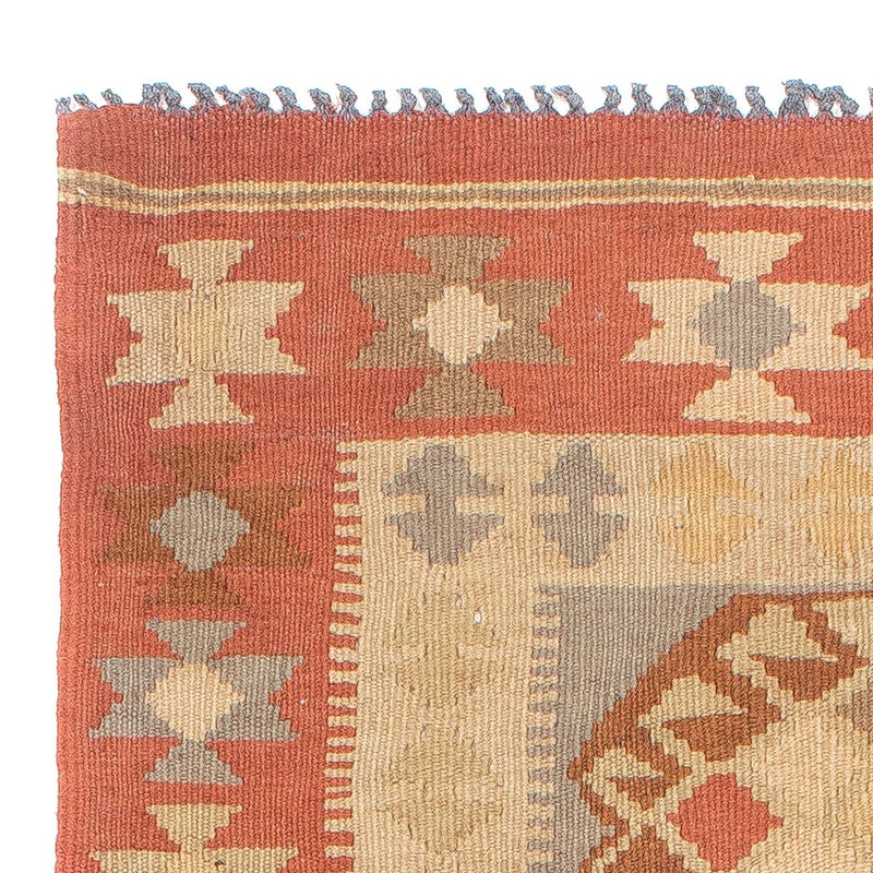 Tapis de couloir Tapis Kelim - Splash - 199 x 67 cm - beige