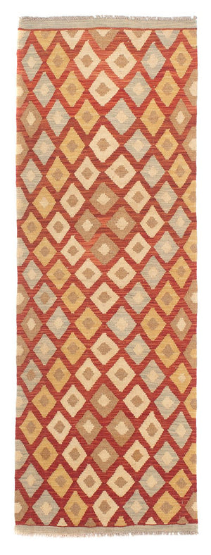 Tapis de couloir Tapis Kelim - Splash - 185 x 69 cm - multicolore