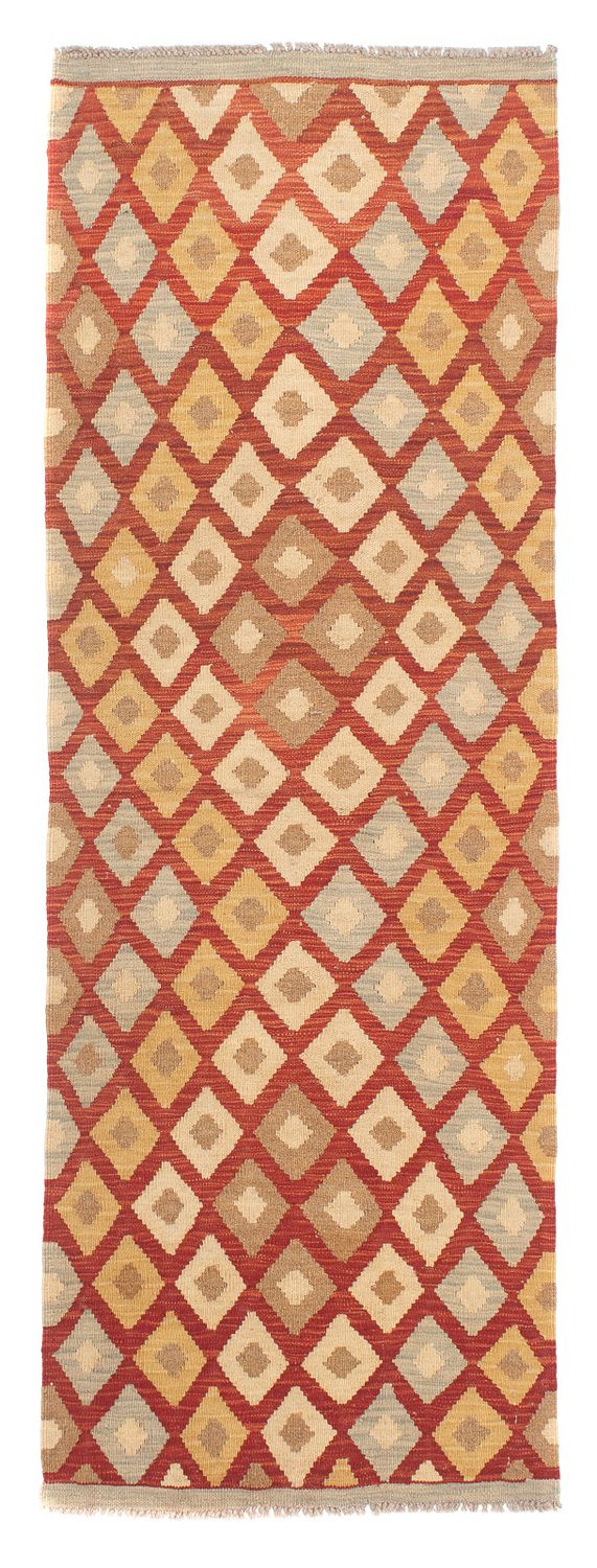 Tapis de couloir Tapis Kelim - Splash - 185 x 69 cm - multicolore