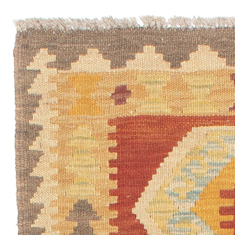 Tapis de couloir Tapis Kelim - Splash - 192 x 63 cm - multicolore