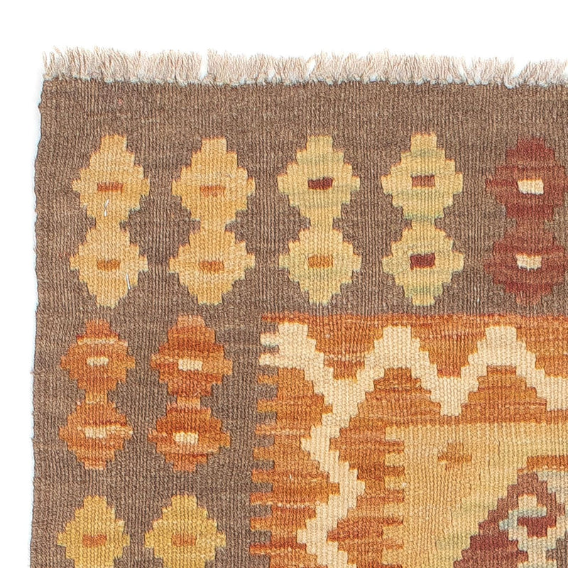 Tapis de couloir Tapis Kelim - Splash - 192 x 67 cm - multicolore