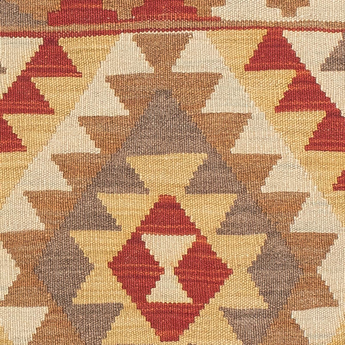 Tapis de couloir Tapis Kelim - Splash - 193 x 68 cm - multicolore